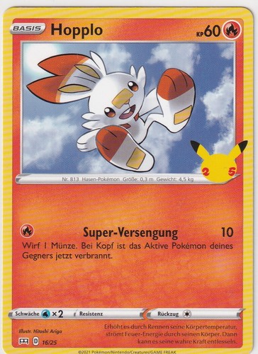 Carta pokemon mcdonalds - pokemon, 25