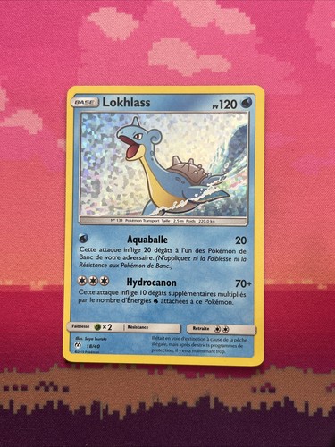 Pokemon card lapras mcdonald - pokemon,