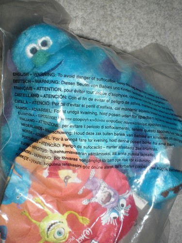 Peluche disney pixar monster - disney's,