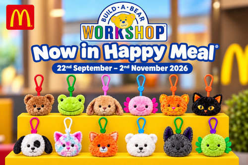 Peluche mcdonald happy meal - happy,