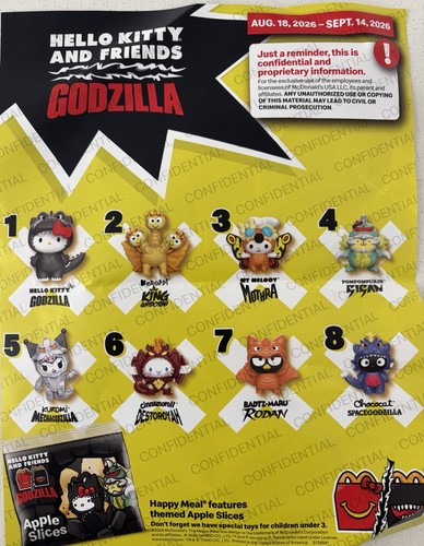 Set figurine happy meal - set,