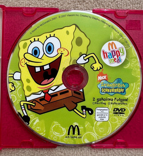 Donalds happy meal - happy, dvd