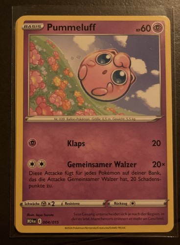 Pokémon pummeluff donalds - pokémon,