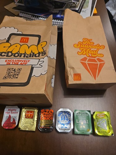 Salse sacchetti mcdonalds - salse/sacchetti,