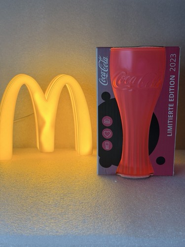 Bicchiere coca cola donalds - bicchiere, mc