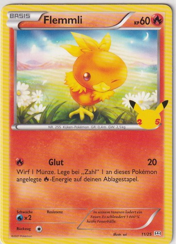 Carta pokemon mcdonalds - pokemon, 25