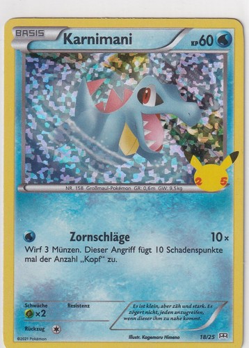 Carta pokemon mcdonalds - carta, 25